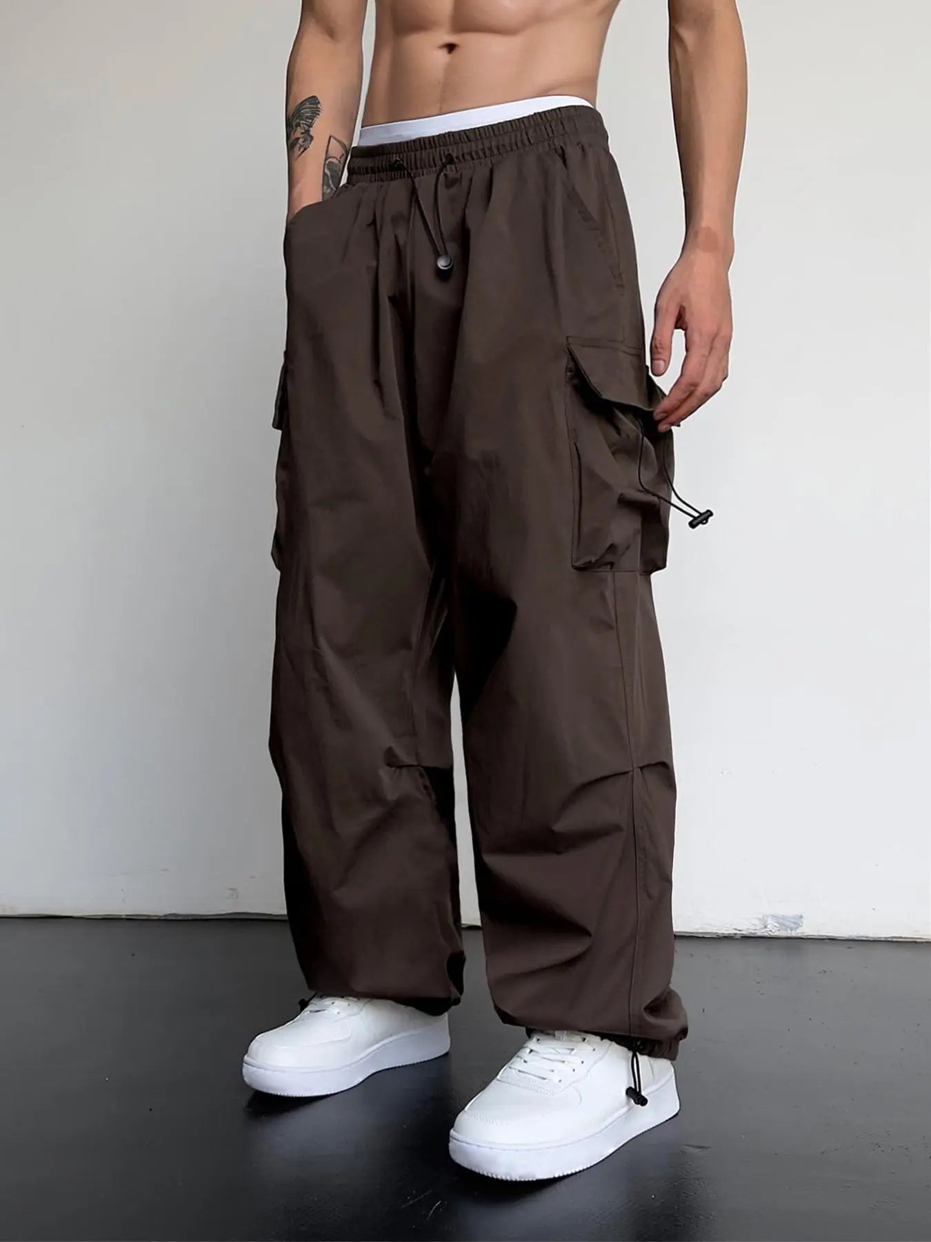 Cargo Parachute Pants