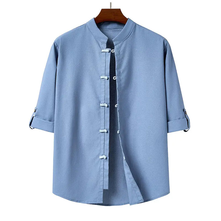 Plus Size Linen Shirt