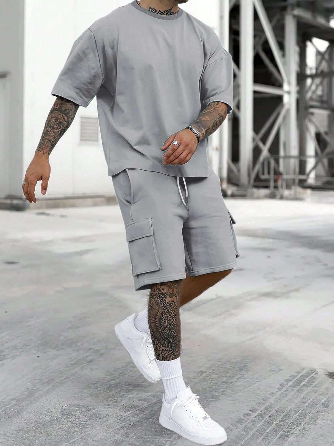 Urban Cargo Sweat Set