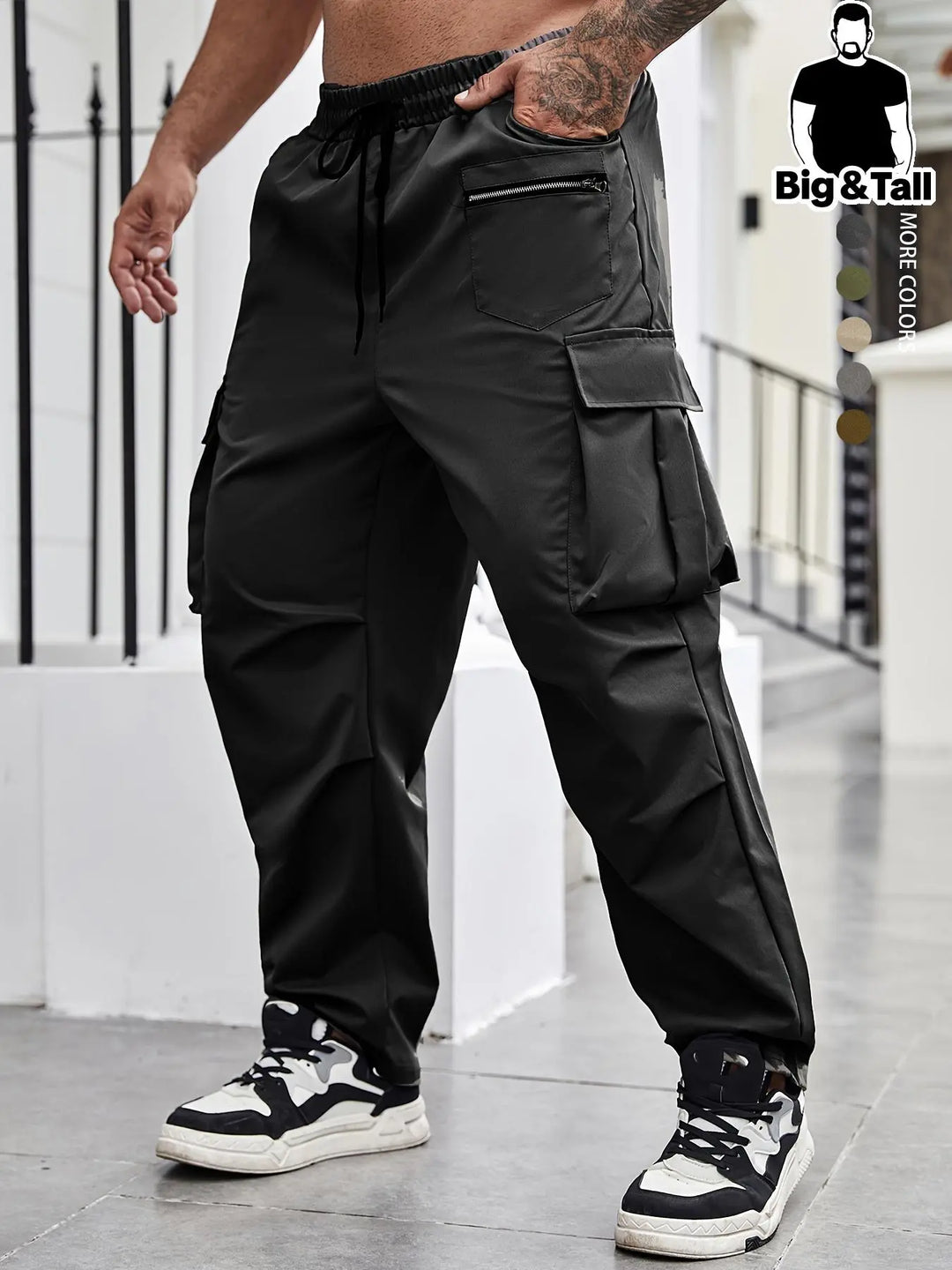 Men’s Plus Size Tactical Cargo Pants