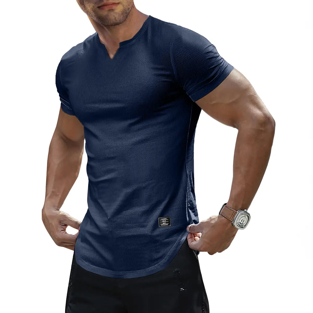 Muscle Fit V-Neck Performance Tee