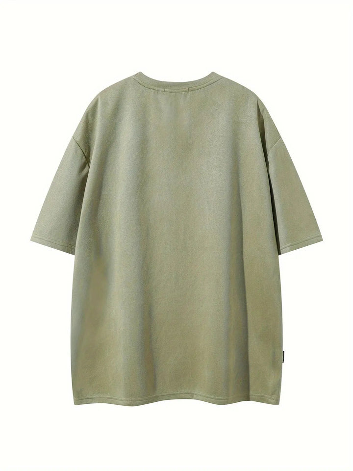 Gothic Embroidered Oversized Street Tee