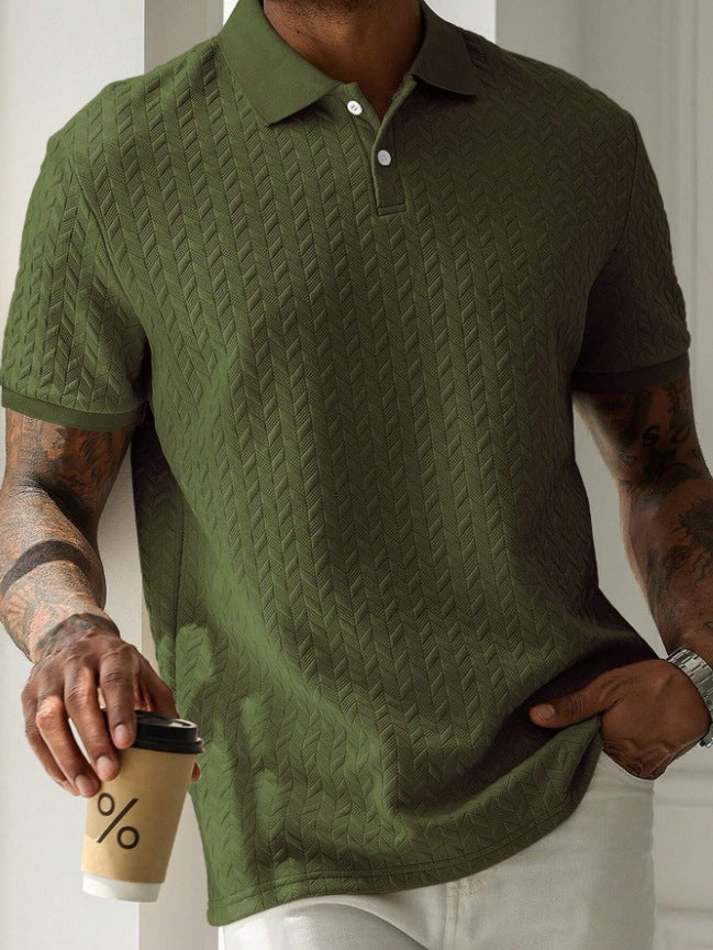 Executive Texture Knit Polo