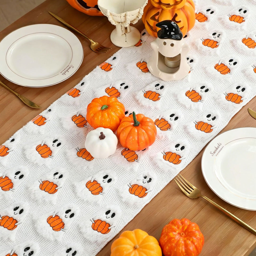 Halloween Table Runner Spooky Season for Fall Decor