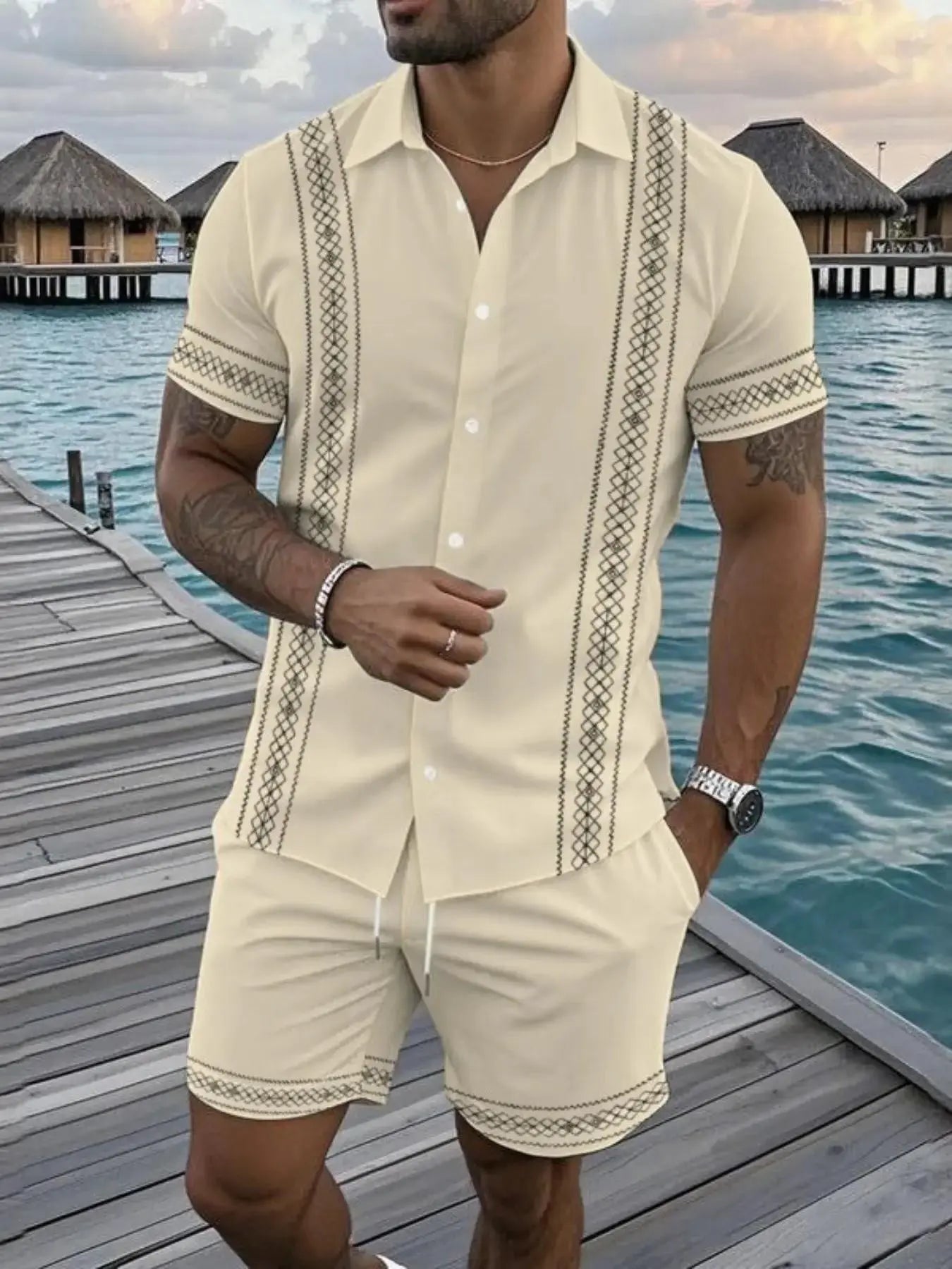 Santorini Riviera Matching Set