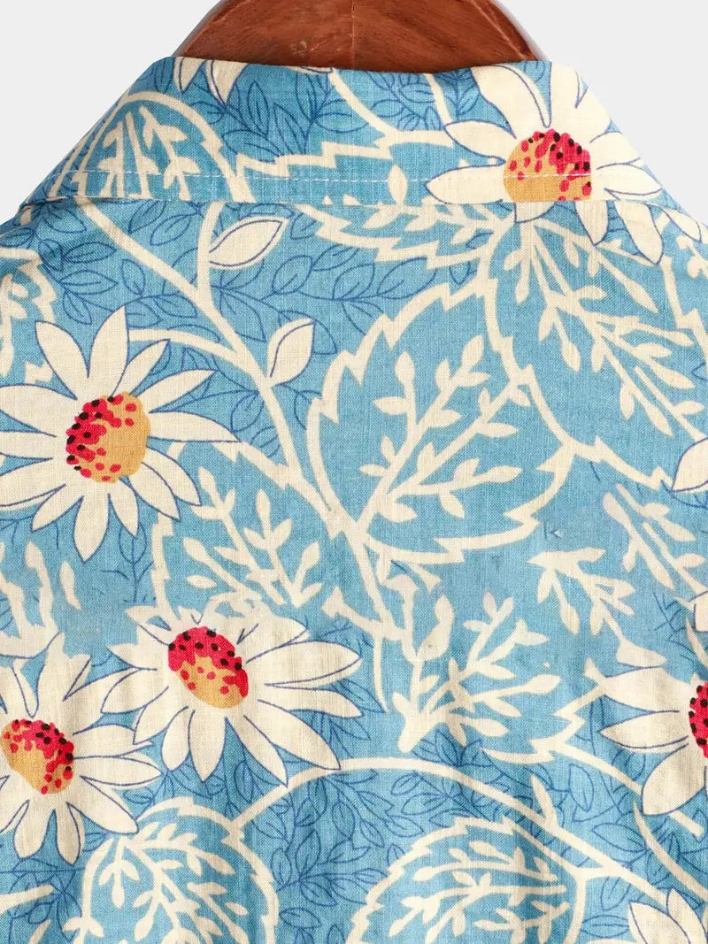 Vintage-inspired Floral Shirt