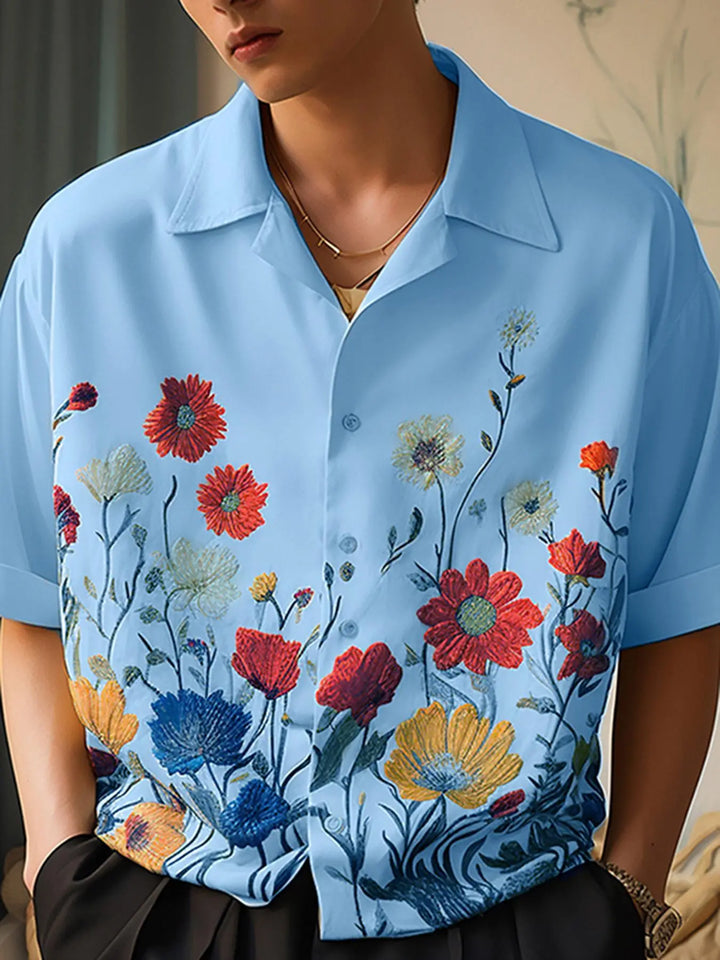 FloraLuxe Resort Shirt