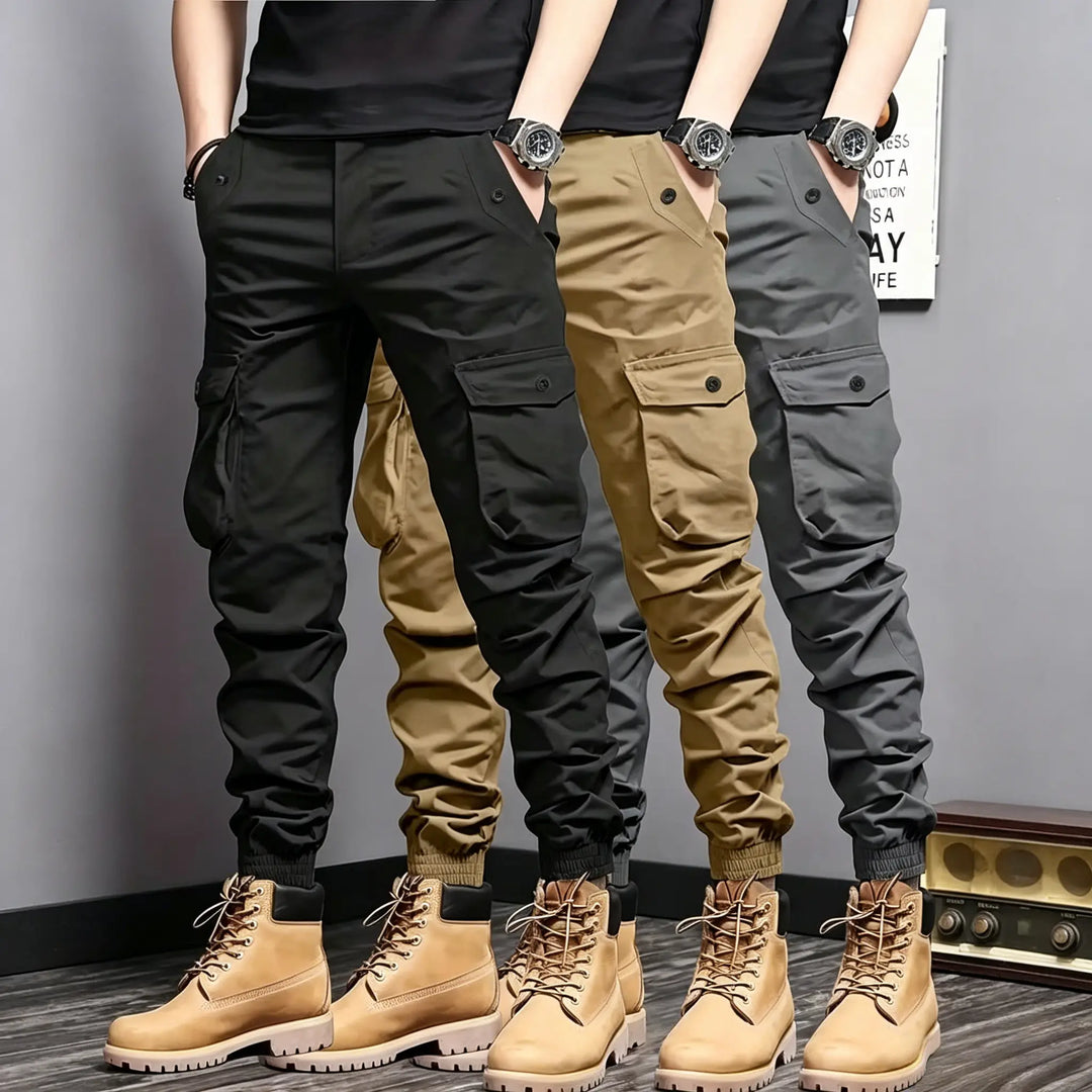 Multi-Pocket Tactical Casual Long Pants