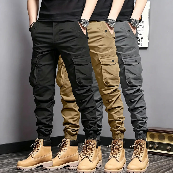 Multi-Pocket Tactical Casual Long Pants