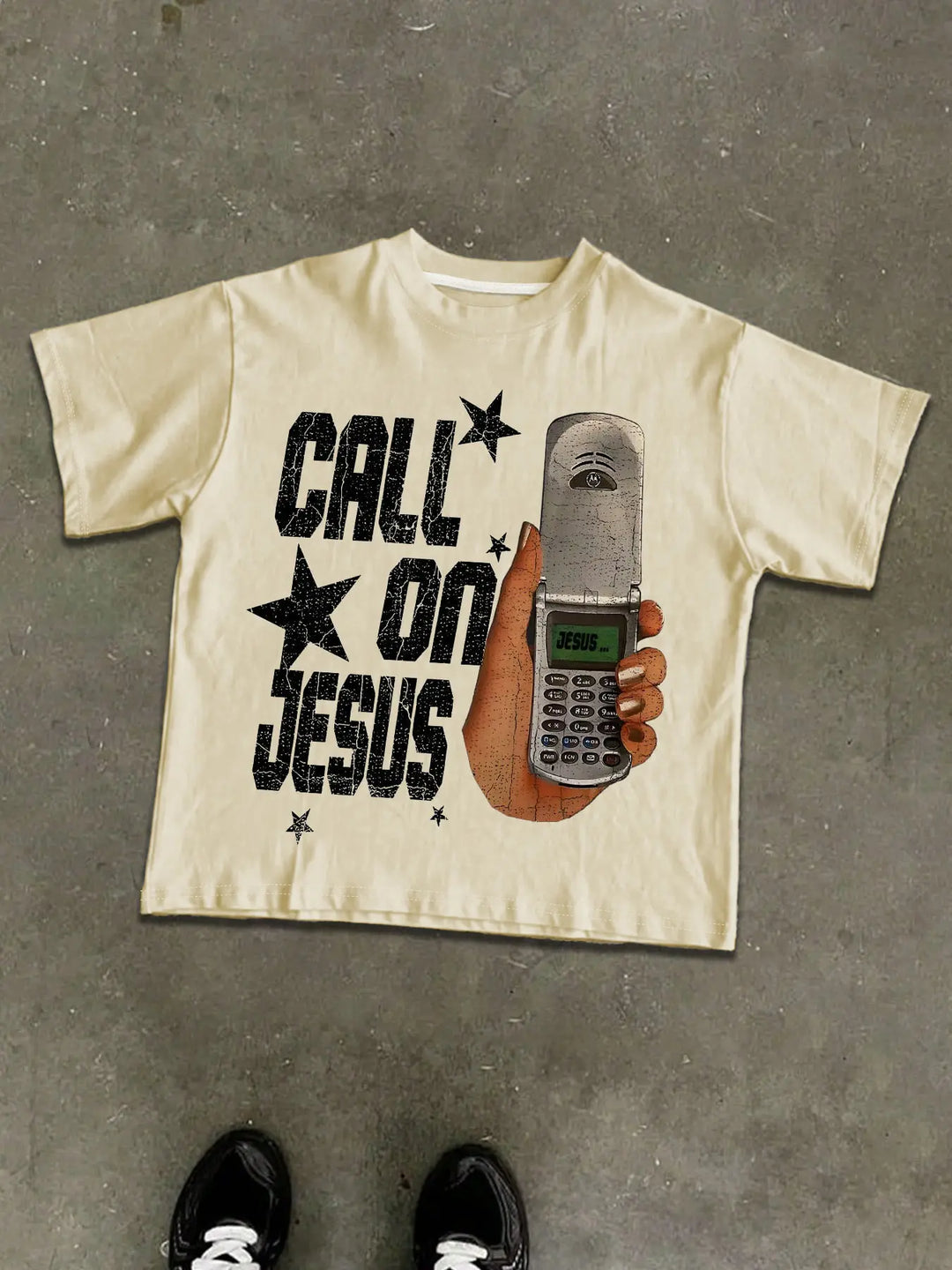 Call on Jesus Vintage Graphic Tee