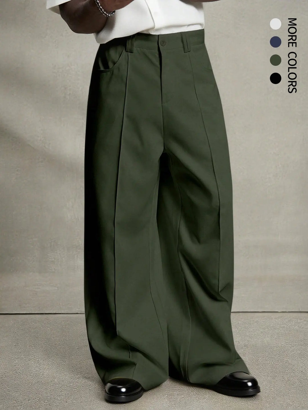 Relaxed Drape Pants