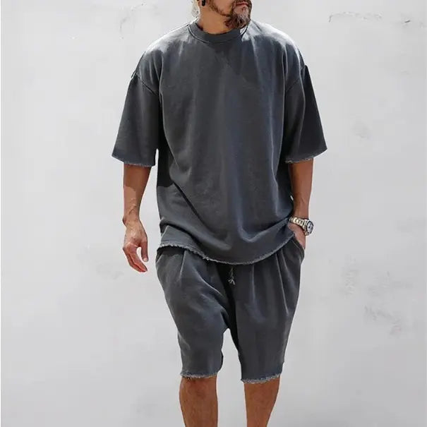 Loose and soft street suit