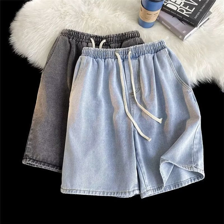Relaxed Denim Shorts