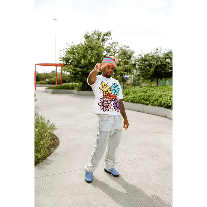 Plus Size Unique Print Tee