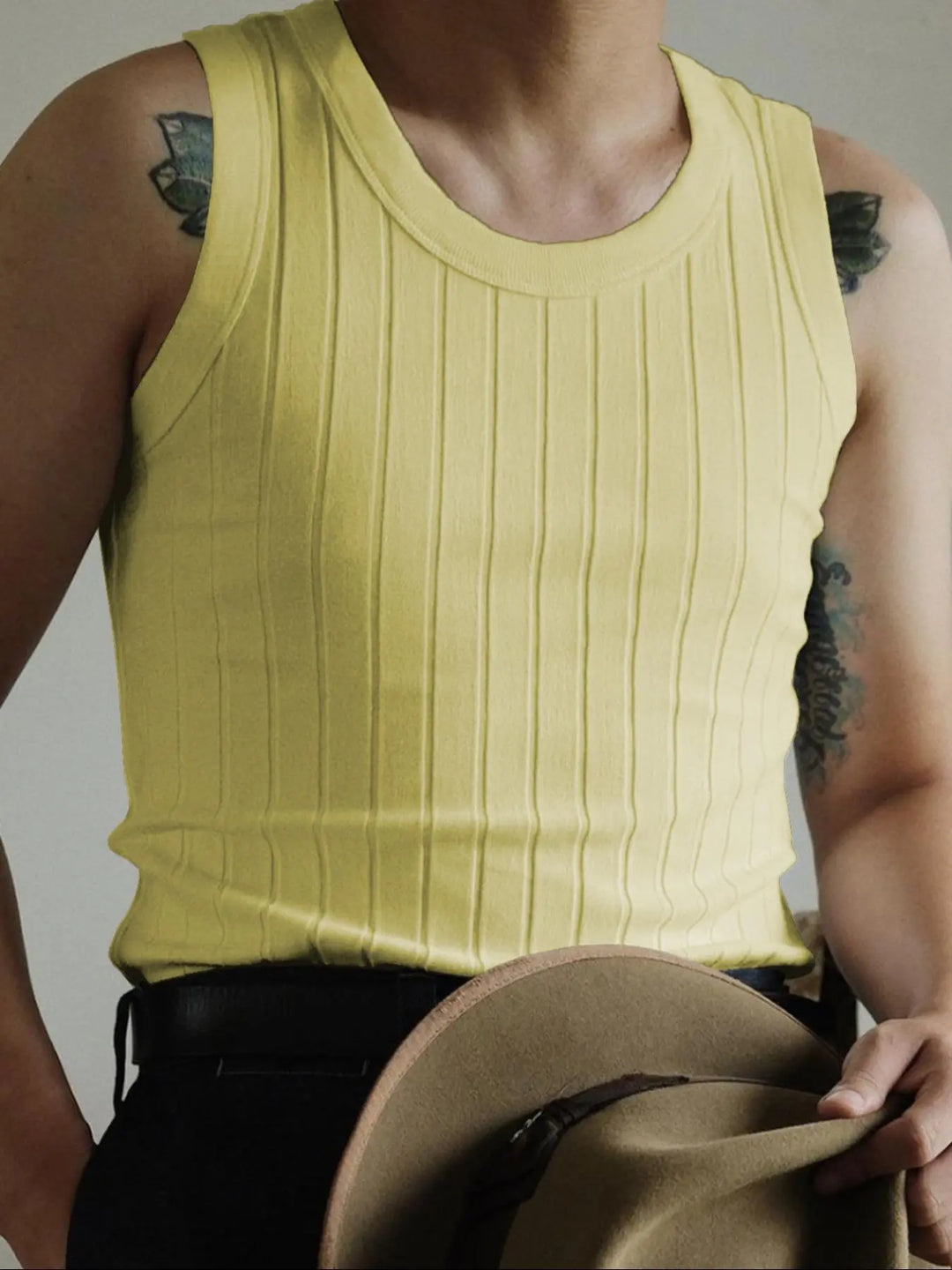 Heritage Ribbed Knit Tank