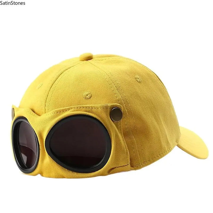 AVIATOR GOGGLE BASEBALL CAP
