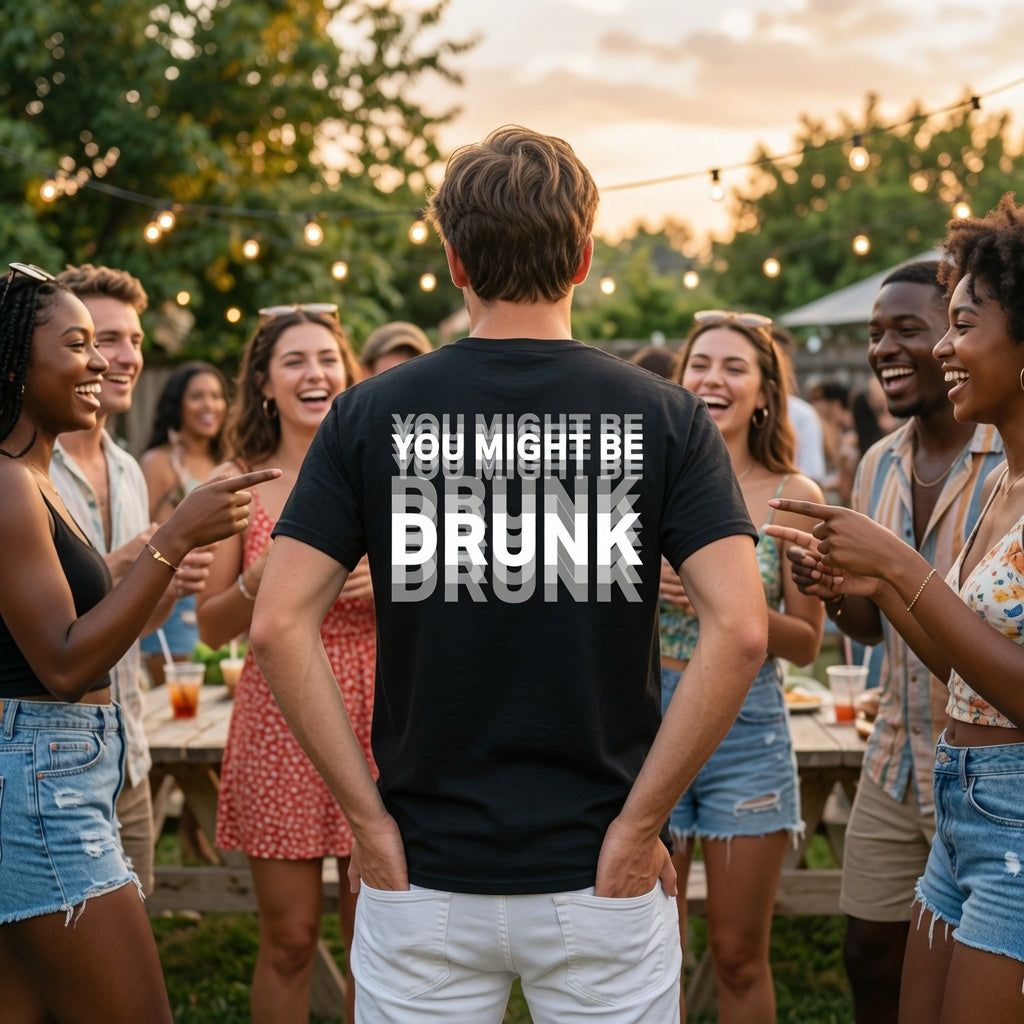 You Might Be Drunk Streetwear Tee