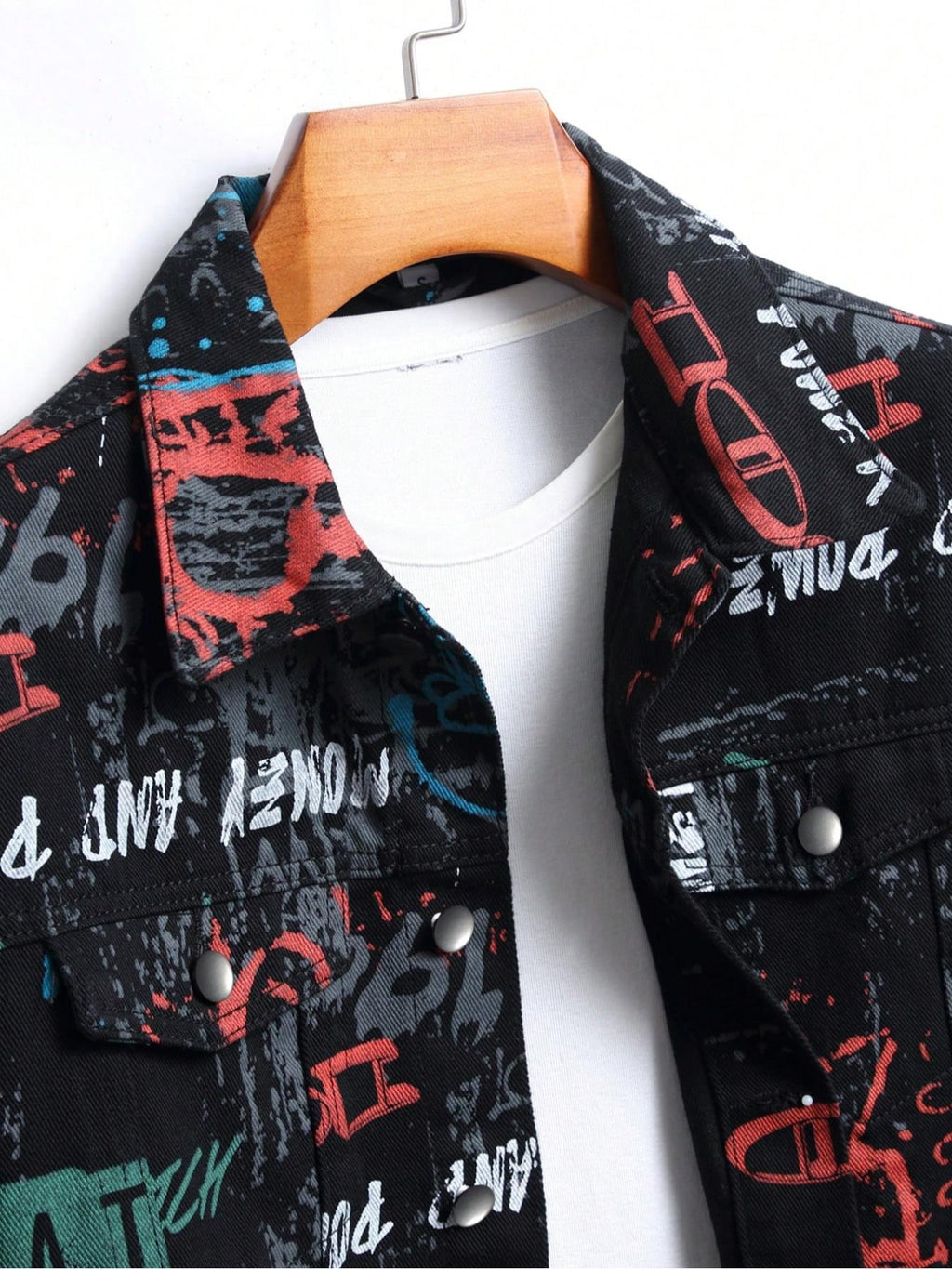 Urban Graffiti Denim Jacket