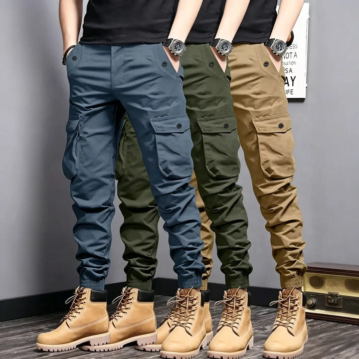 Multi-Pocket Tactical Casual Long Pants