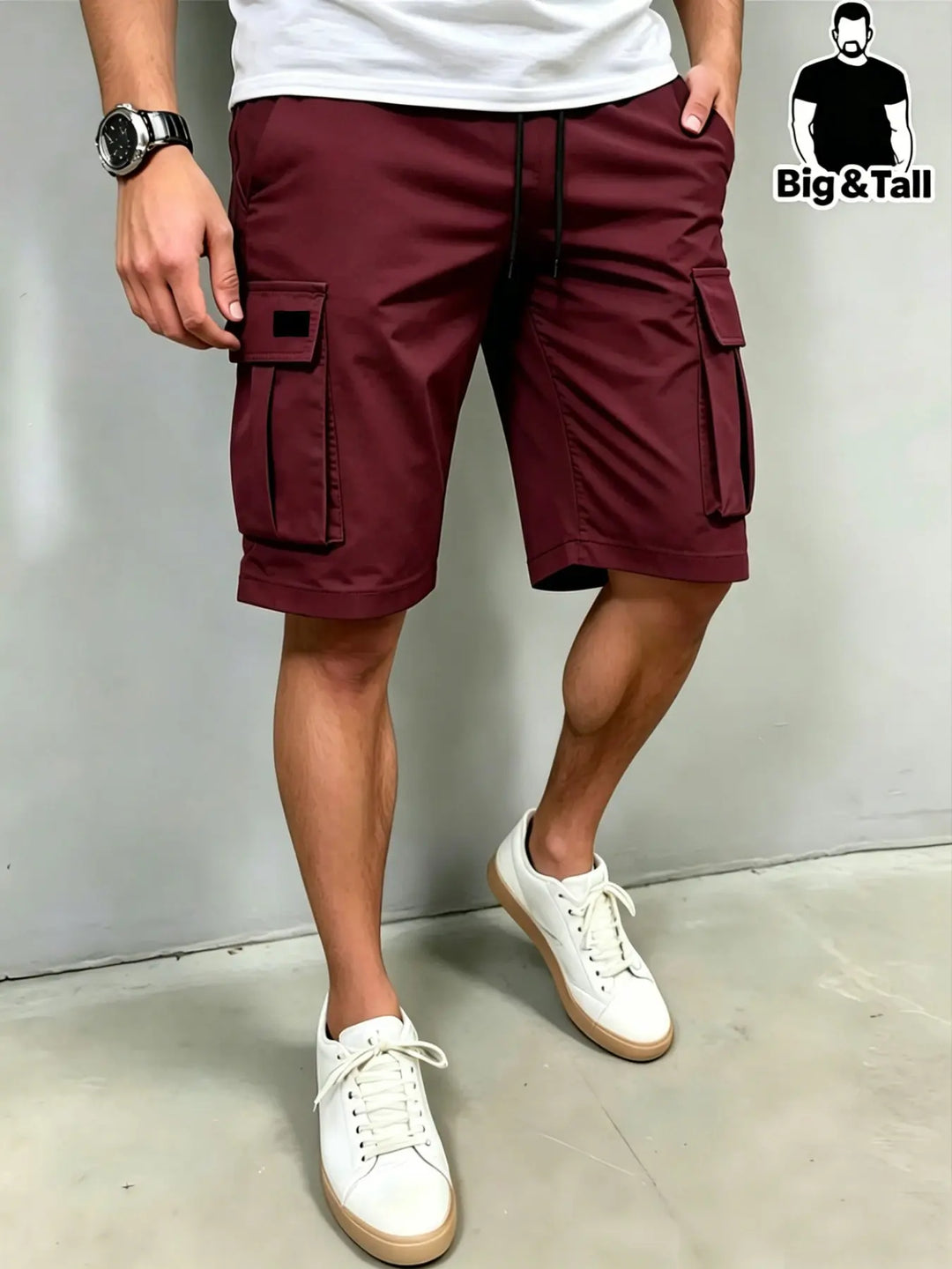 BIG &amp; TALLCARGO SHORTS