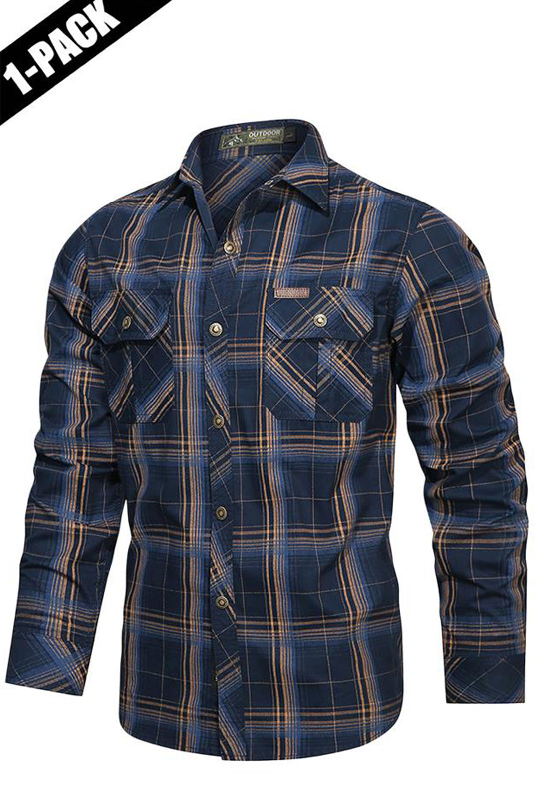 Zeeyr Men’s long-sleeve striped shirt