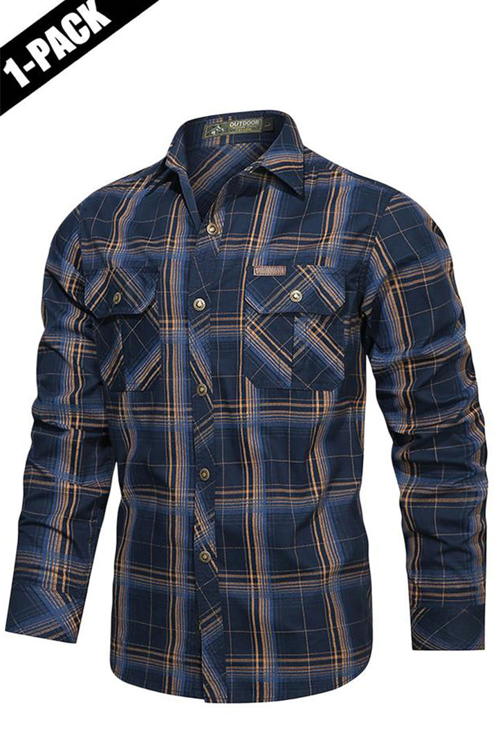 Zeeyr Men’s long-sleeve striped shirt