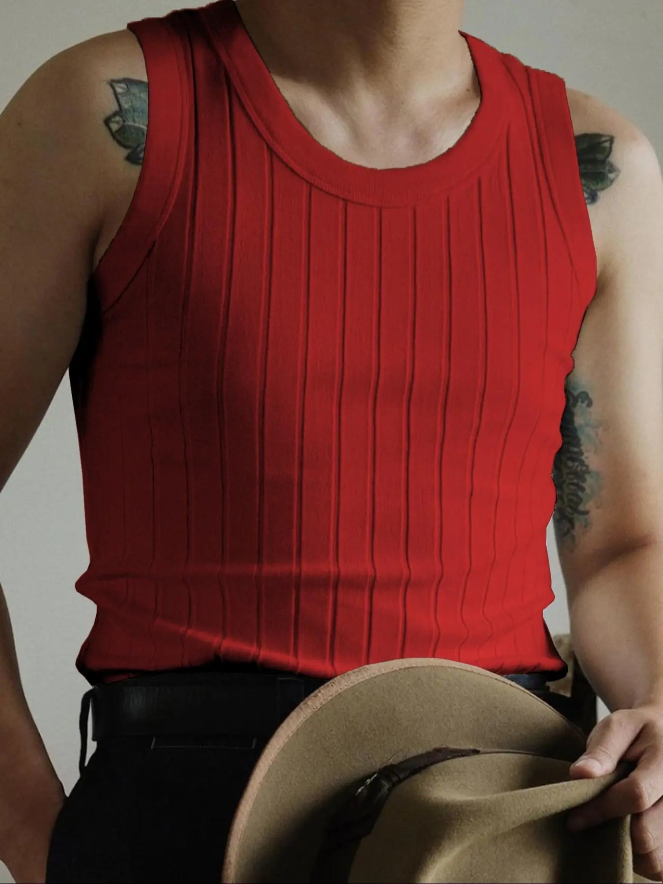Heritage Ribbed Knit Tank