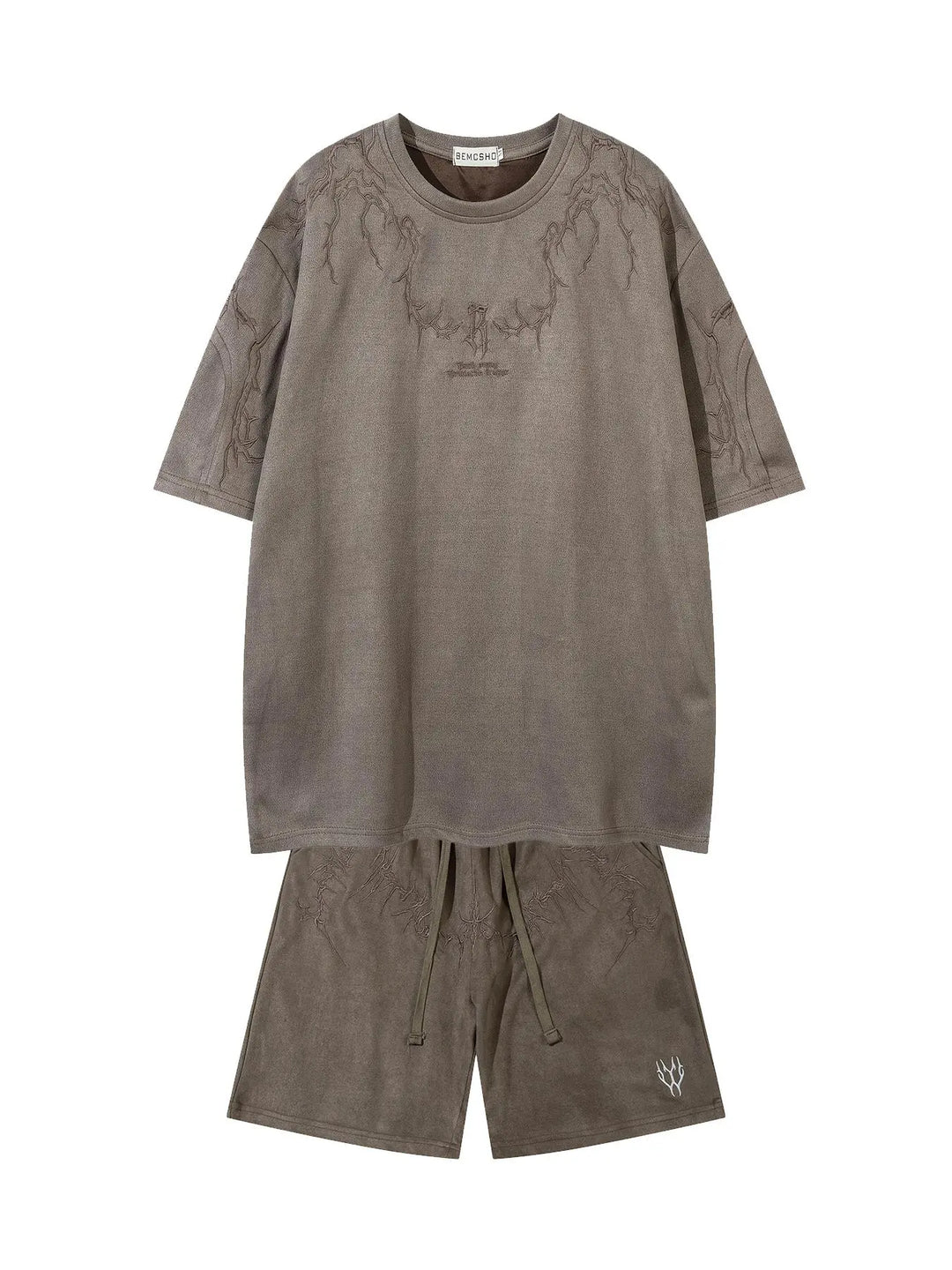Shadow Gothic Streetwear Set