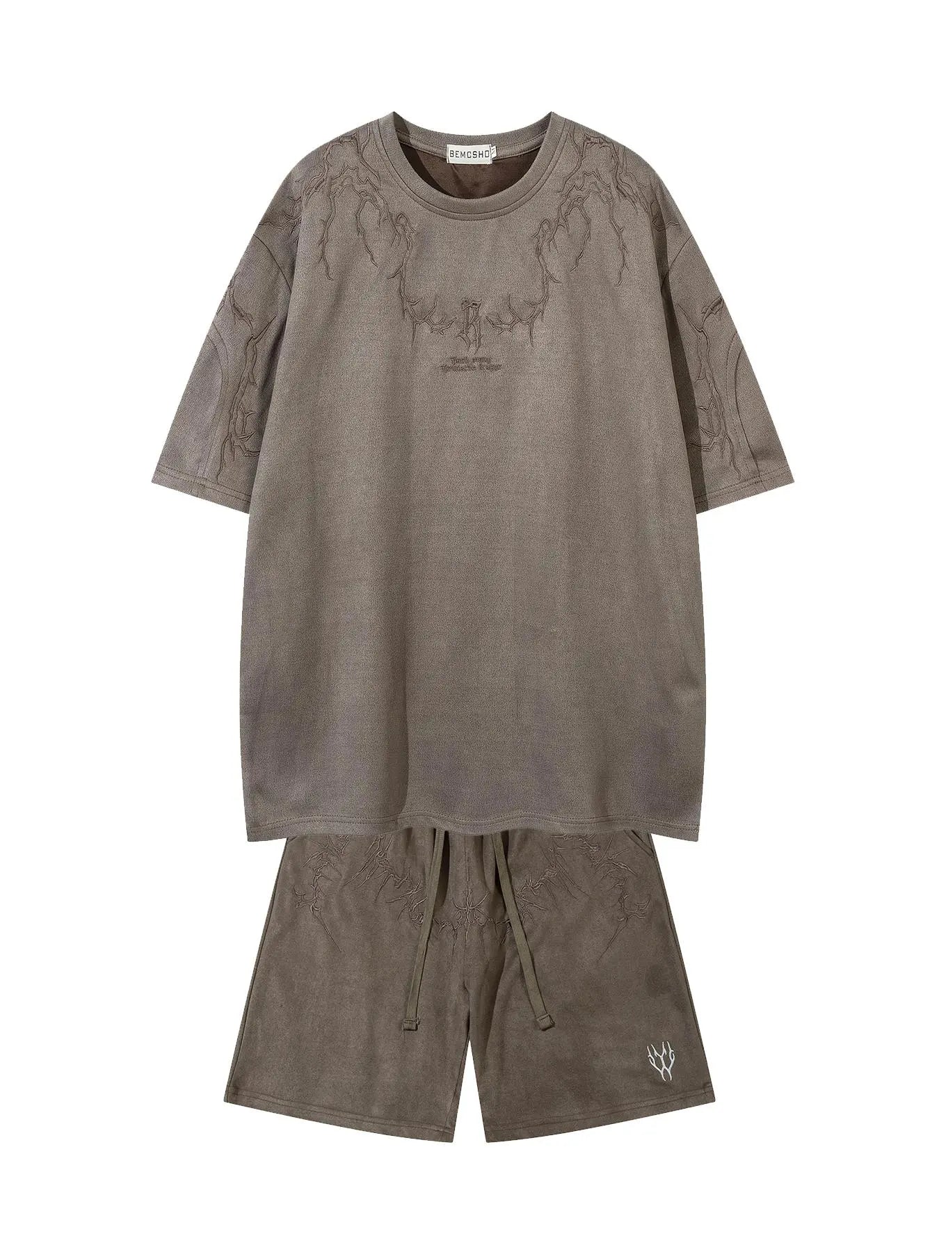 Shadow Gothic Streetwear Set
