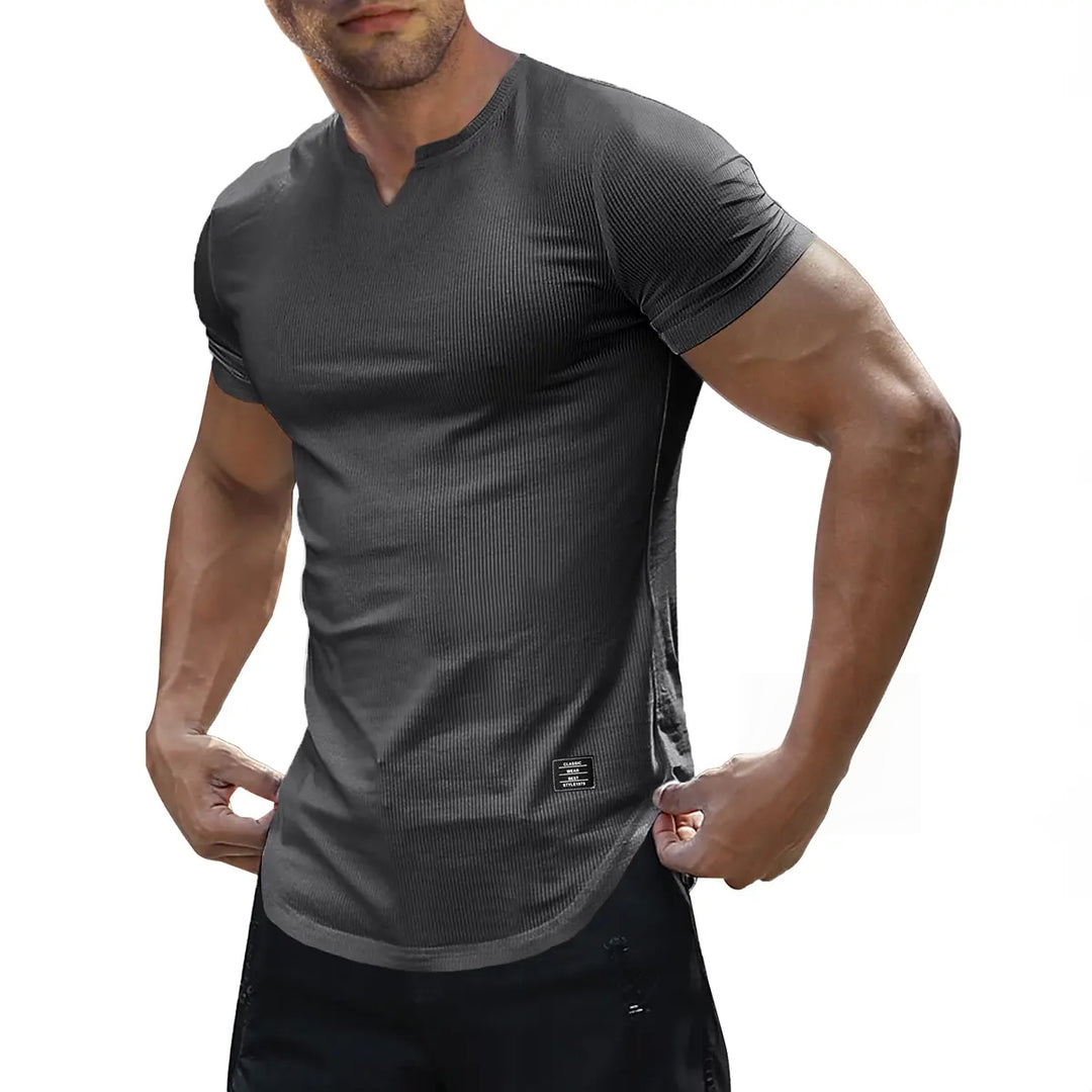 Muscle Fit V-Neck Performance Tee