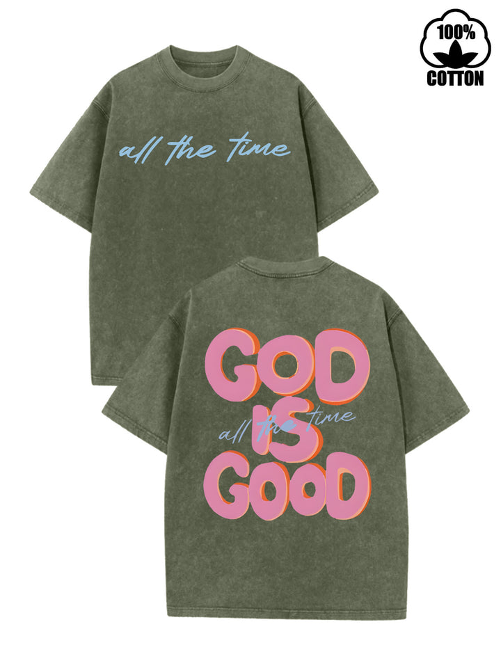 GOD IS GOOD VINTAGE FAITH TEE