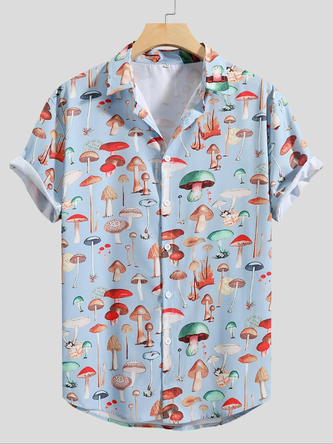 Mushroom Bloom Resort Shirt