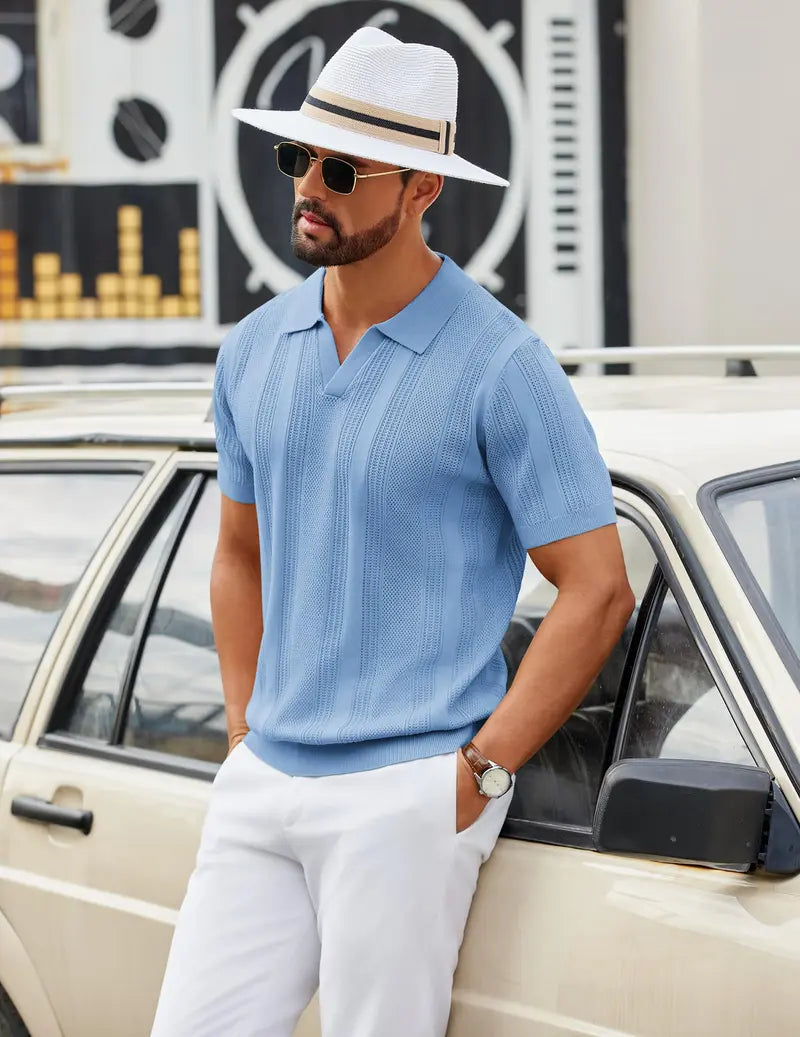 Premium Knit Polo Shirt