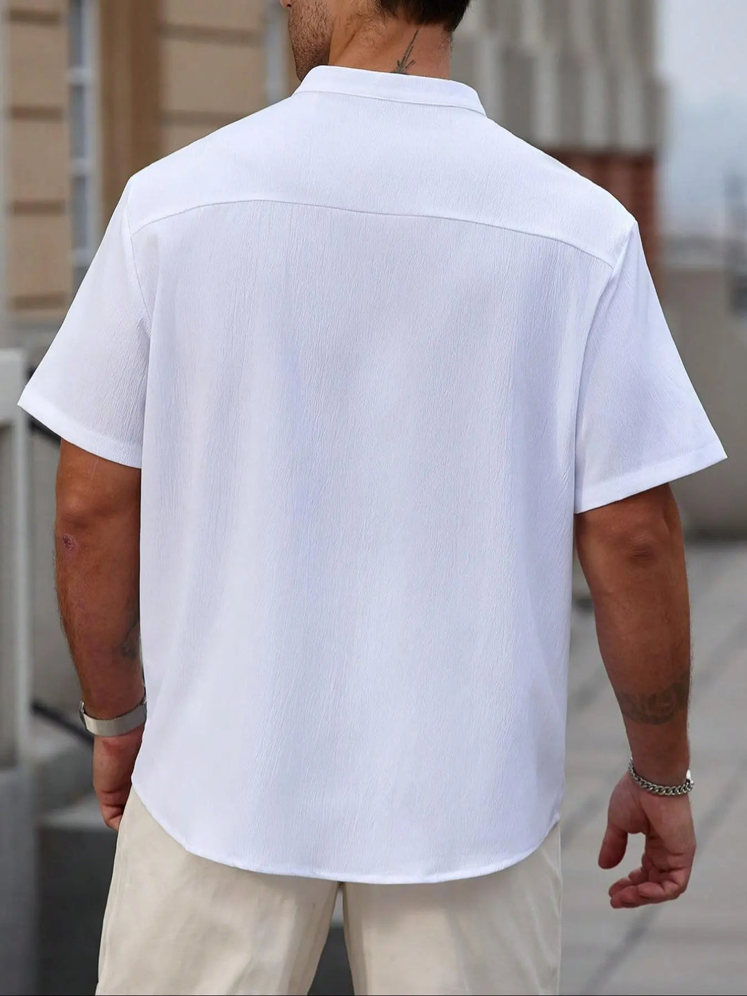 Timeless Minimal Resort Linen Shirt