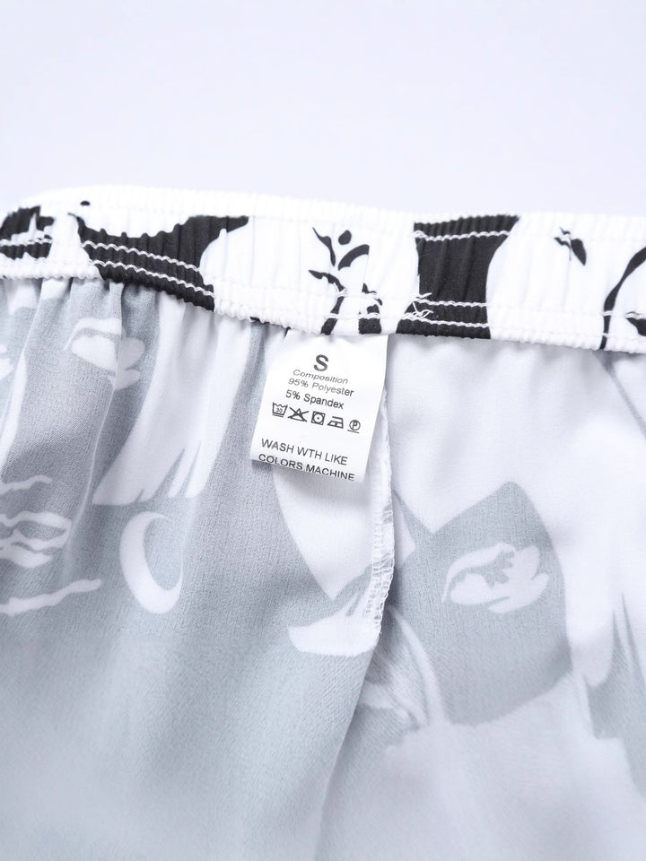 Abstract Faces Art Shorts