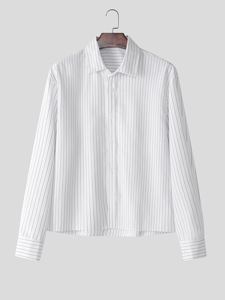 LuxeStripe Overshirt