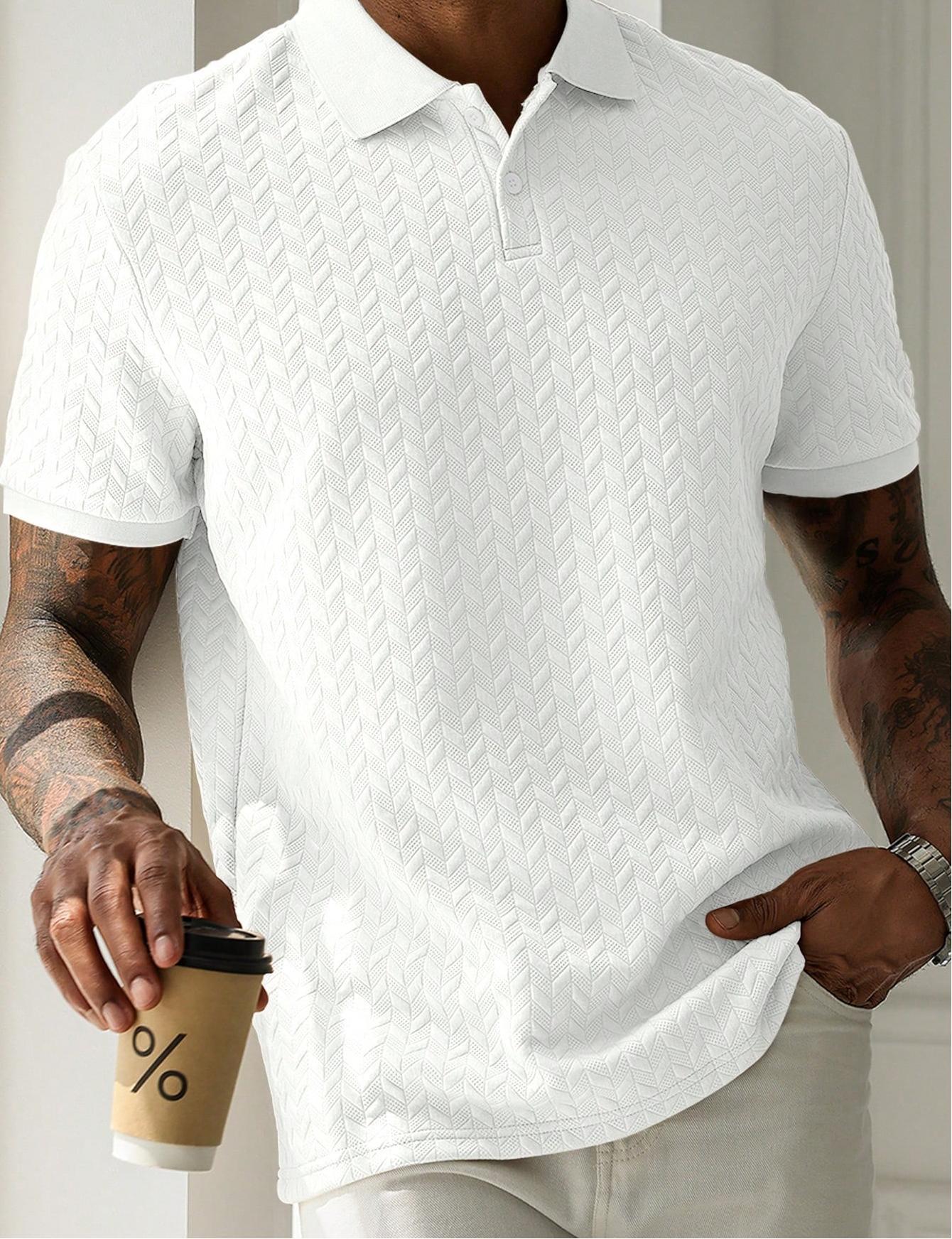 Executive Texture Knit Polo