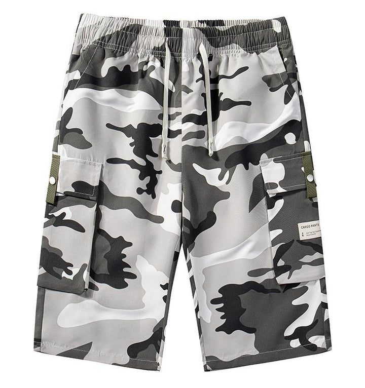 3-PACK CAMO CARGO SHORTS