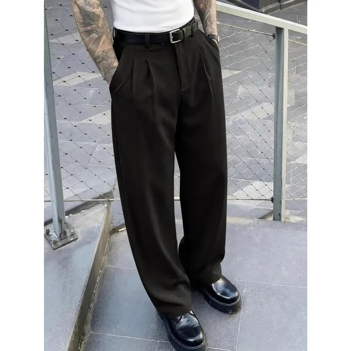 Mens Baggy Dress Pants