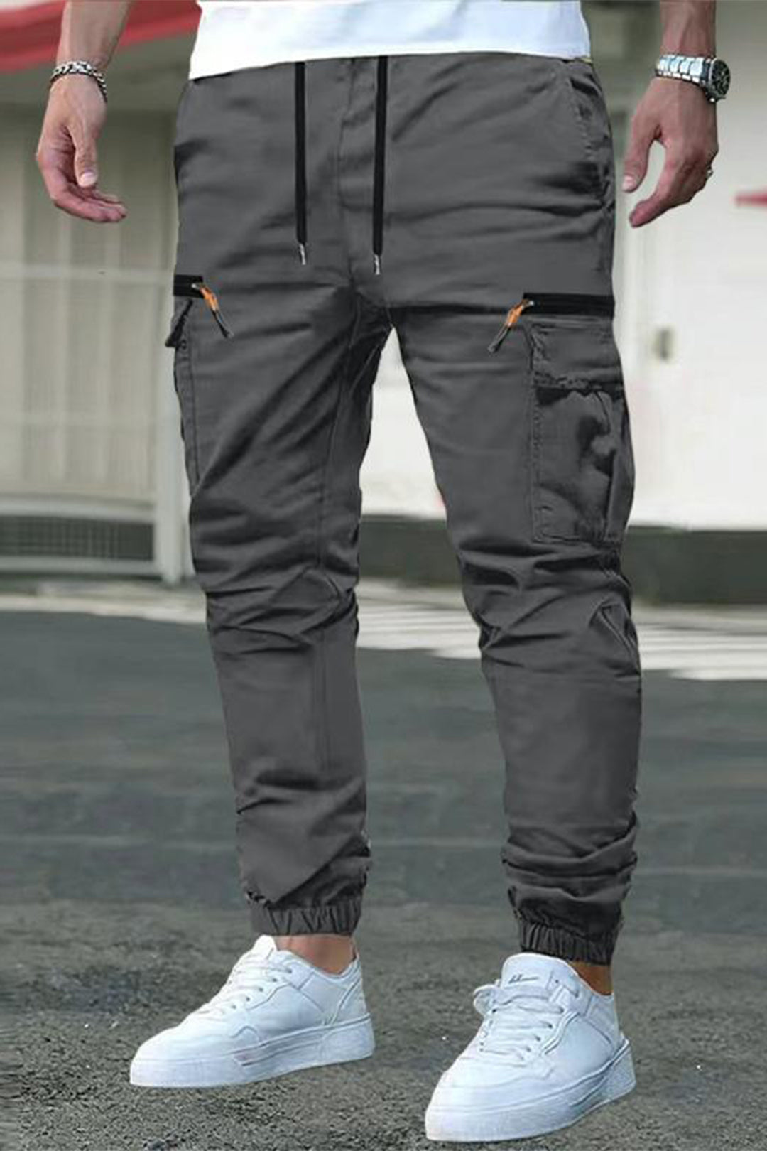 Zeeyr solid color cargo pants