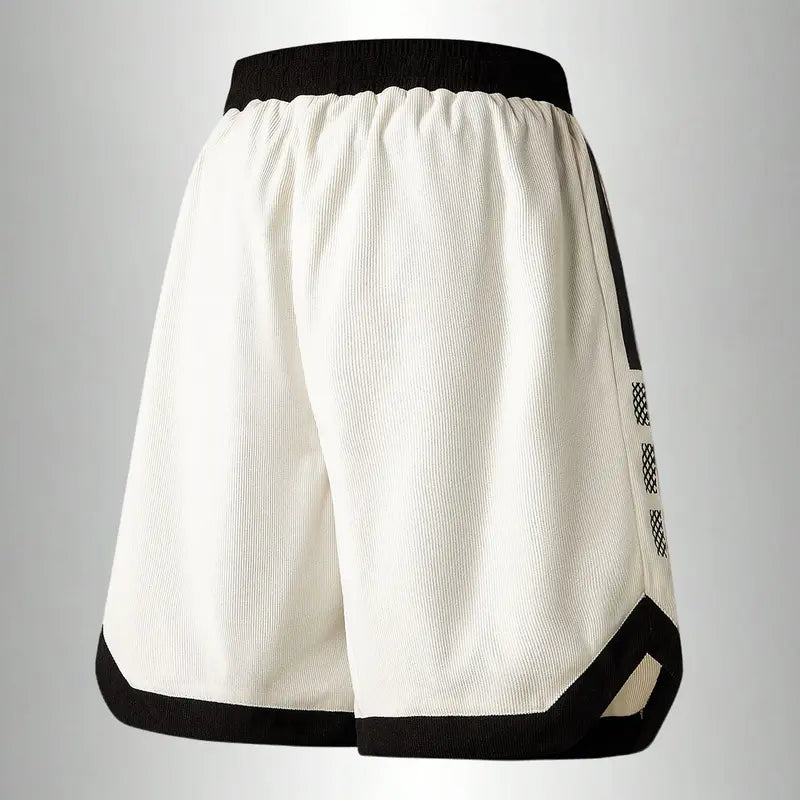 Colorblock Casual Athletic Shorts