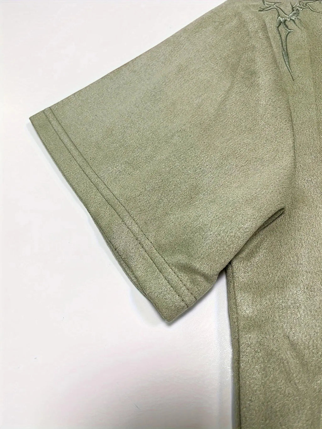 Gothic Embroidered Oversized Street Tee