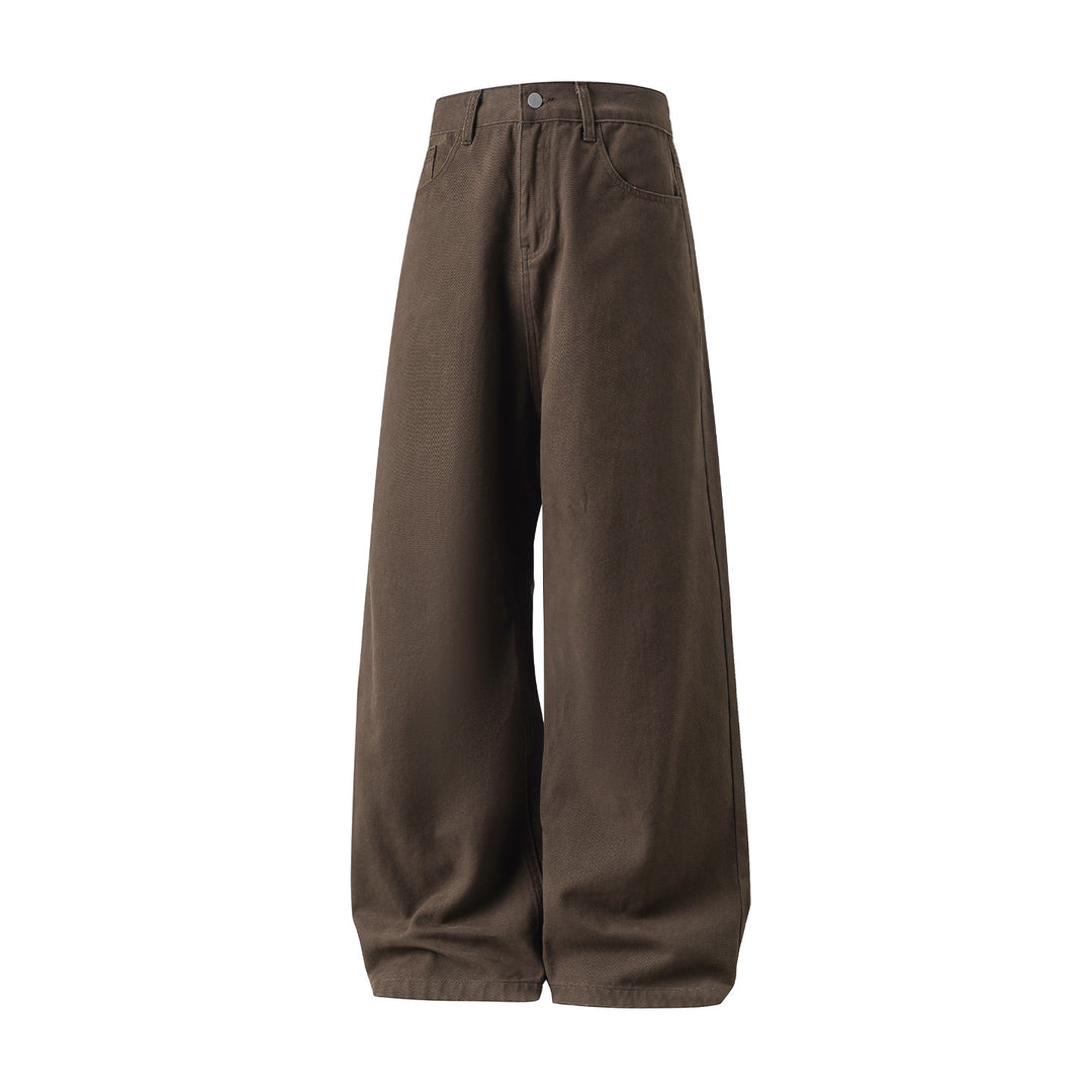 Wide Leg Minimalist Basic Jeans