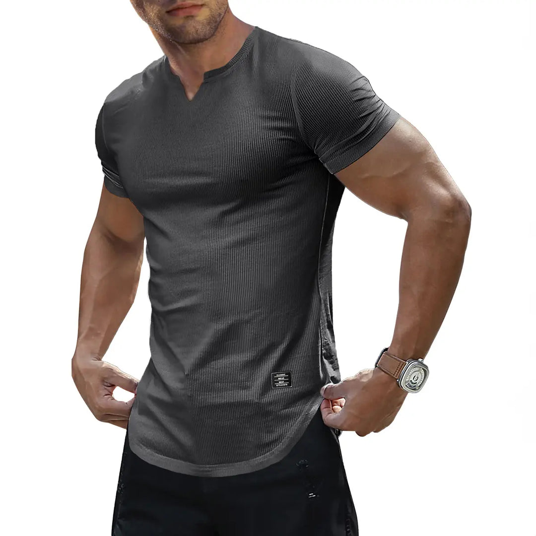 Muscle Fit V-Neck Performance Tee