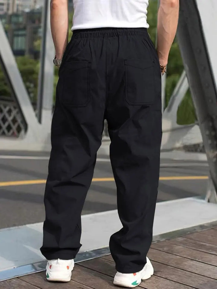 Relaxed Straight Fit Everyday Pants
