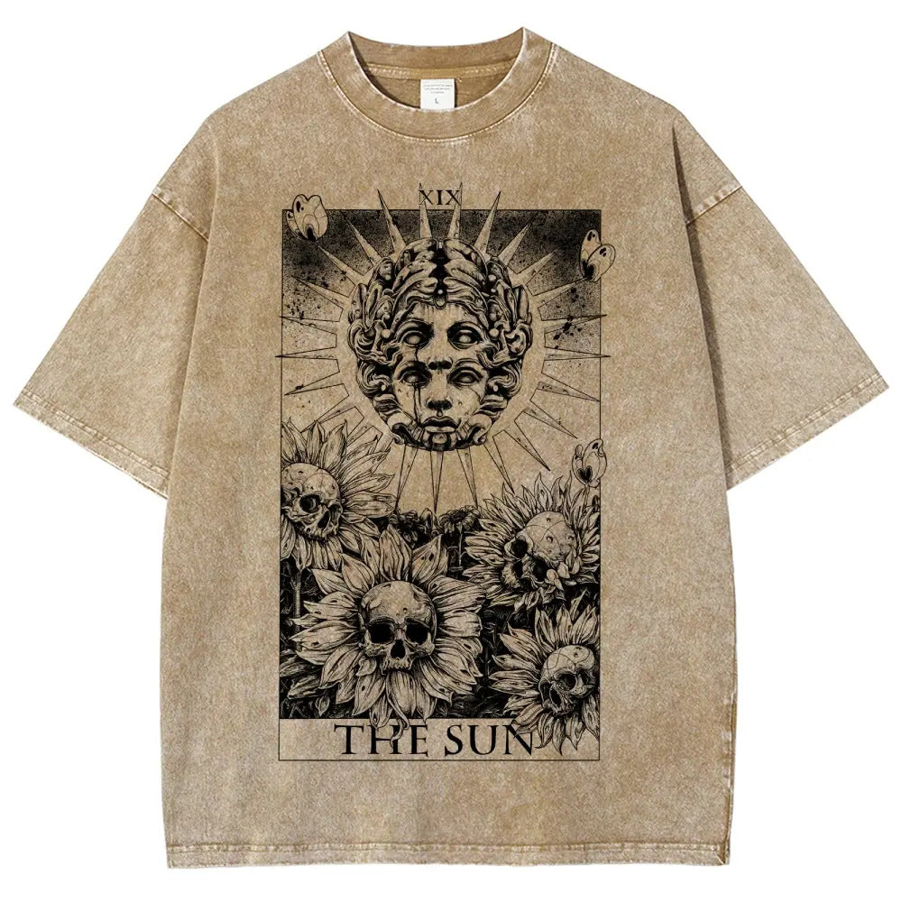 Vintage Wheel of Fortune Washed Graphic Tee