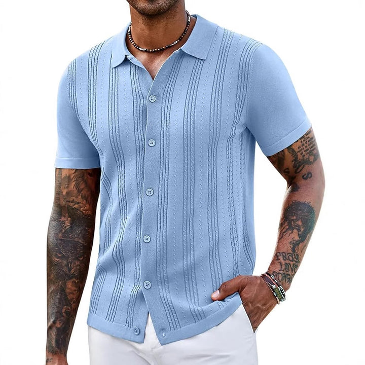 Soft Breathable Knitted Shirt