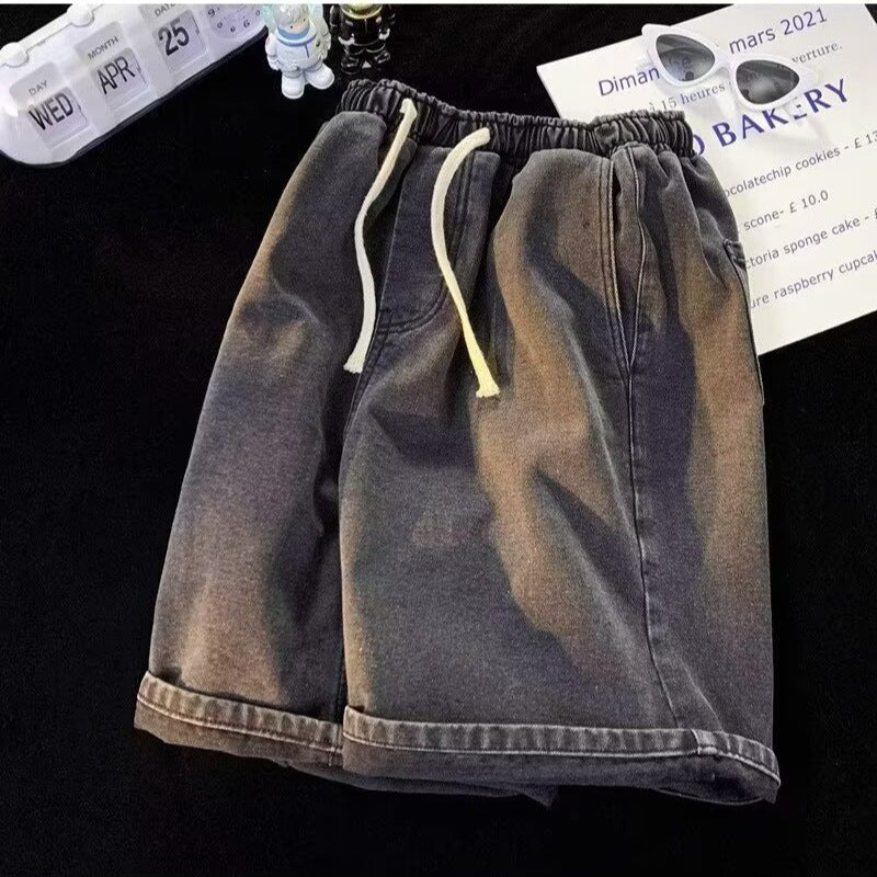 Relaxed Denim Shorts