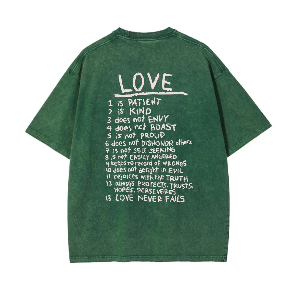 LOVE LIKE JESUS VINTAGE FAITH TEE