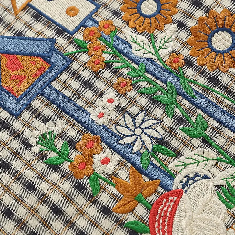 Artisan Meadow Embroidered Camp Shirt